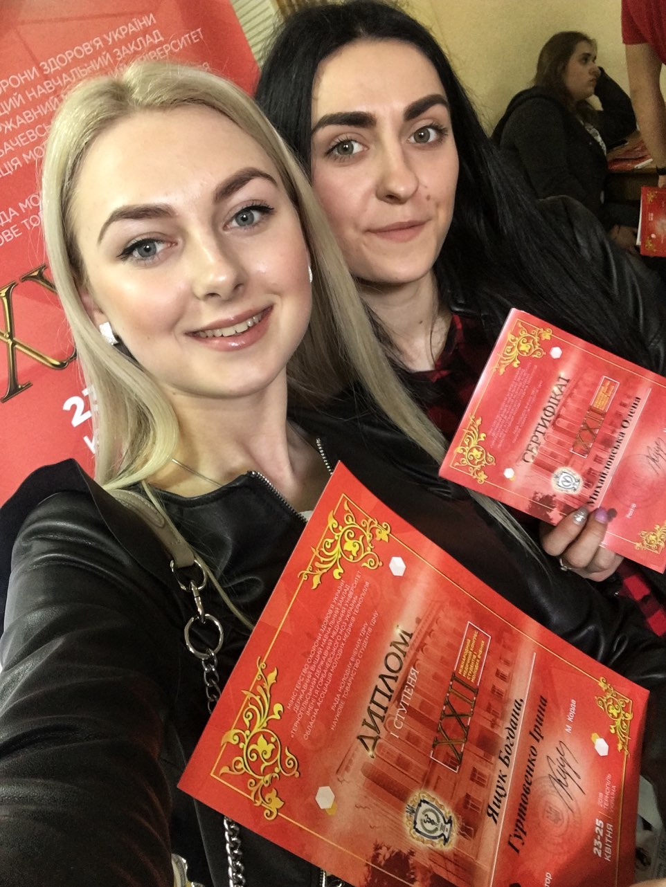 Bohdana and Olena